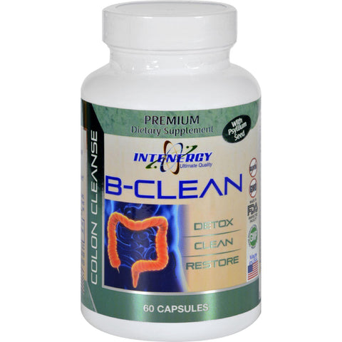 Intenergy B-clean - With Psyllium Seed - 60 Capsules