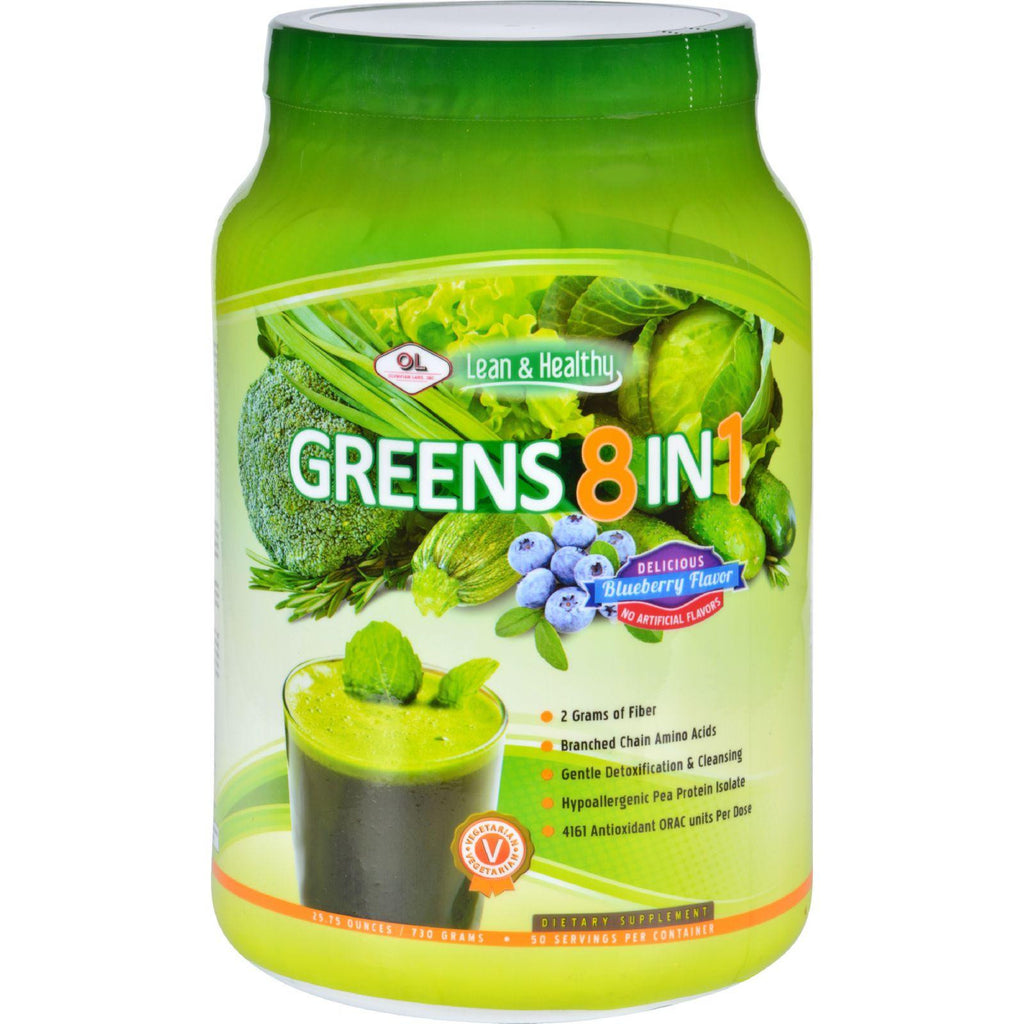 Olympian Labs Protein - Greens 8 In 1 - 730 G