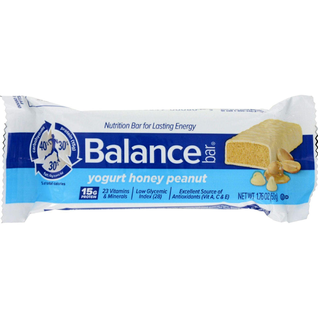 Balance Bar - Yogurt Honey Peanut - 1.76 Oz - Case Of 6