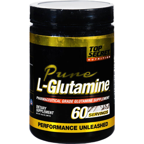 Top Secret Nutrition L-glutamine - Pure - Jar - 10.6 Oz