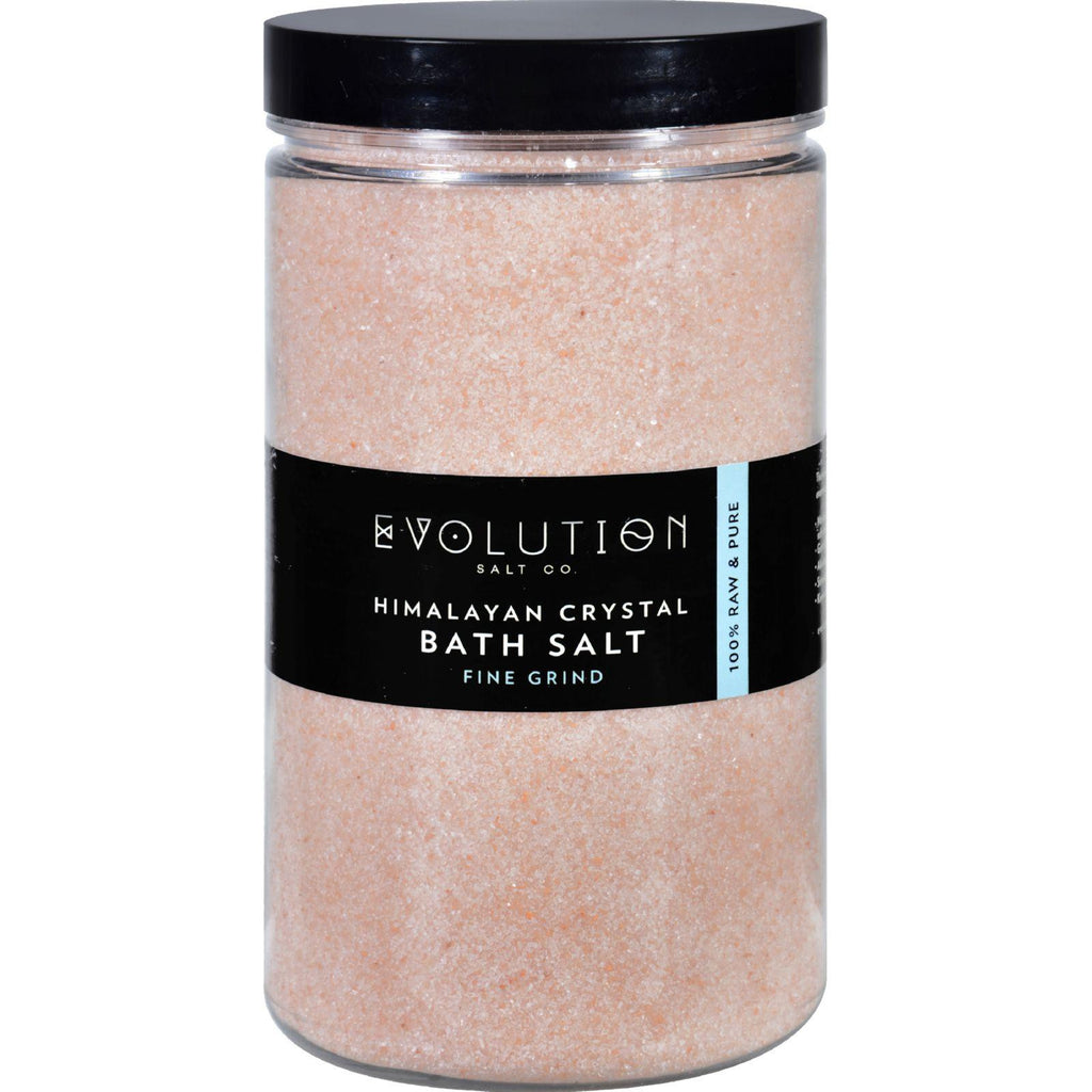 Evolution Salt Bath Salt - Himalayan - Fine - 26 Oz