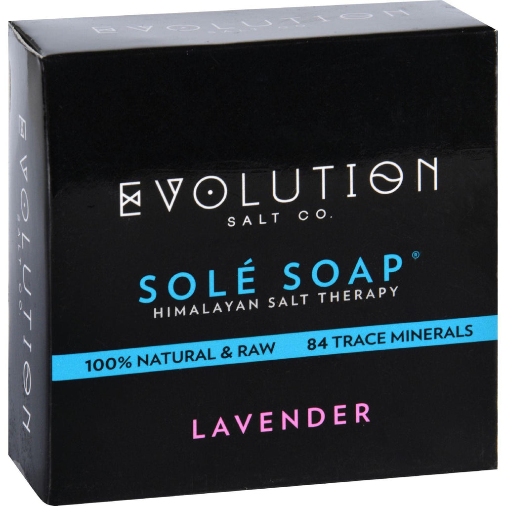 Evolution Salt Bath Soap - Sole - Lavender - 4.5 Oz