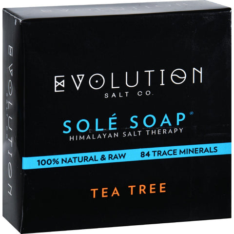 Evolution Salt Bath Soap - Sole - Tea Tree - 4.5 Oz