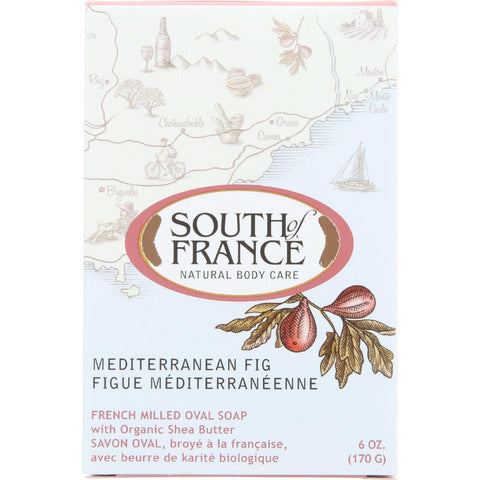 South Of France Bar Soap - Mediterranean Fig - 6 Oz - 1 Each