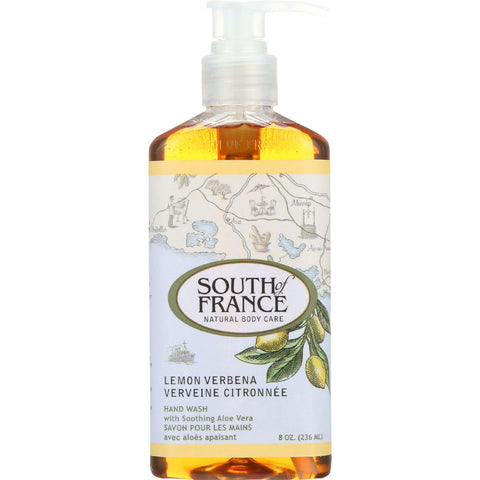 South Of France Hand Wash - Lemon Verbena - 8 Oz - 1 Each