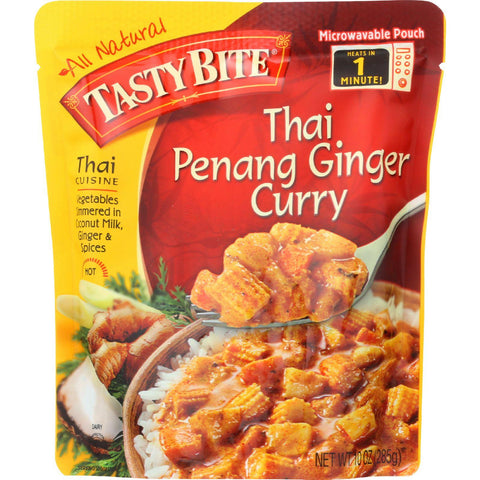 Tasty Bite Entree - Thai Cuisine - Thai Penang Ginger Curry - 10 Oz - Case Of 6