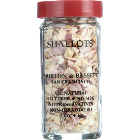 Morton And Bassett Seasoning - Shallots - .2 Oz - Case Of 3