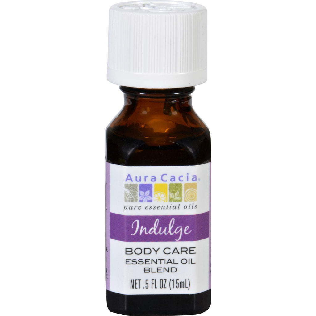 Aura Cacia Essential Oil Blend - Body - Indulge - .5 Oz