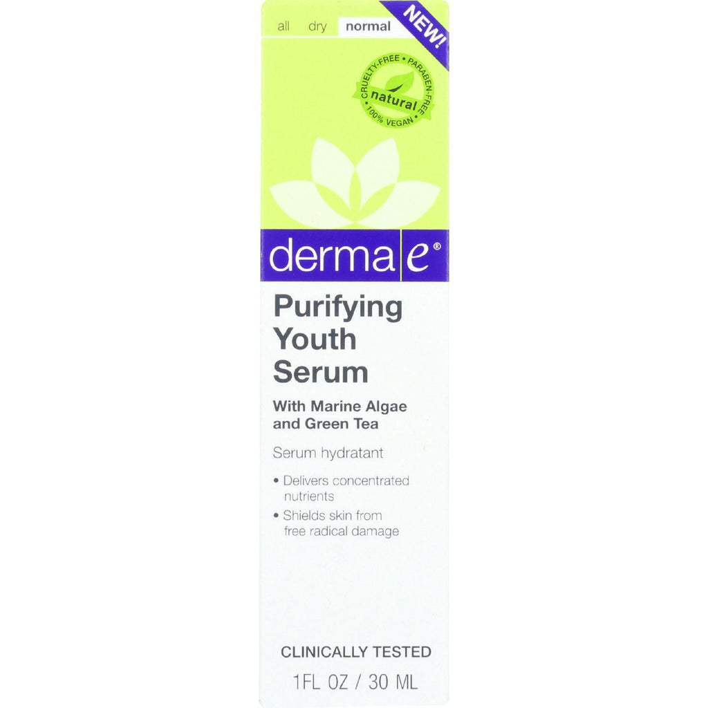 Derma E Youth Serum - Purifying - 1 Oz - 1 Each