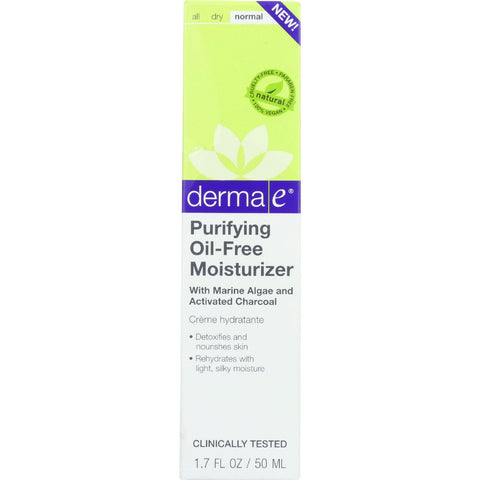 Derma E Moisturizer - Purifying - Oil-free - 1.7 Oz - 1 Each