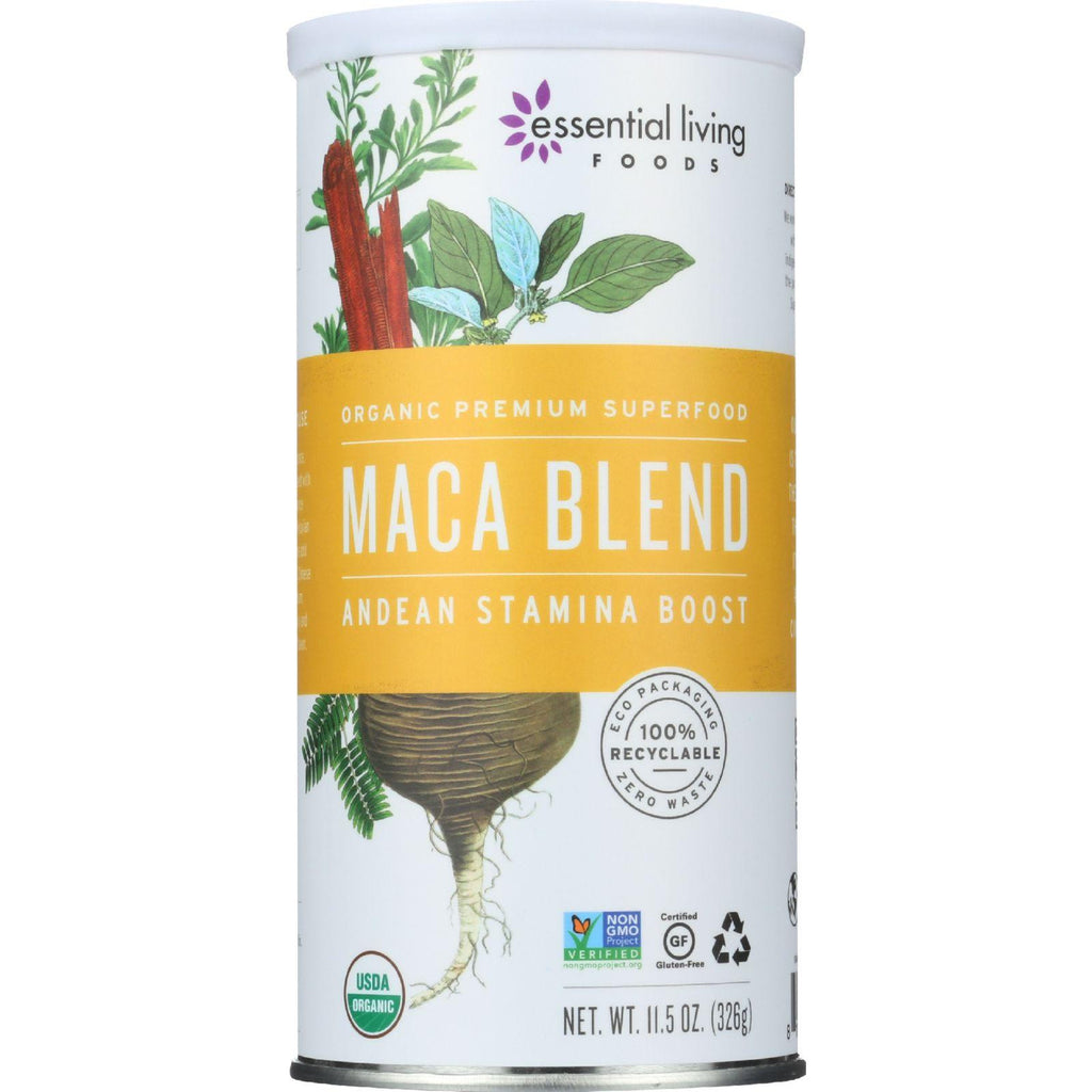 Essential Living Foods Maca Blend Powder - Organic - Andean - 11.5 Oz - 1 Each