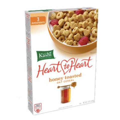 Kashi Heart To Heart Honey Toasted Oat Cereal - 12 Oz - Case Of 12